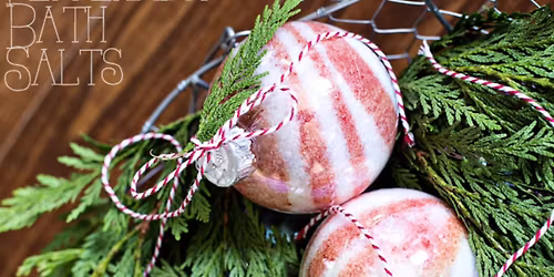 Cozy Craft Corner: Bath Salt Ornaments