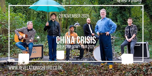 China Crisis - The Y Stop Now? Tour 2025
