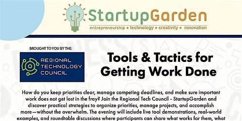 Tools & Tactics for Getting Work Done