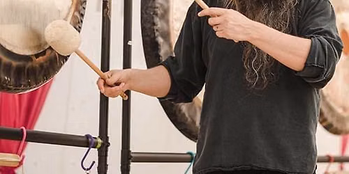 7.30-8.30pm Rejuvenating Gong Bath at the Signol Community Centre