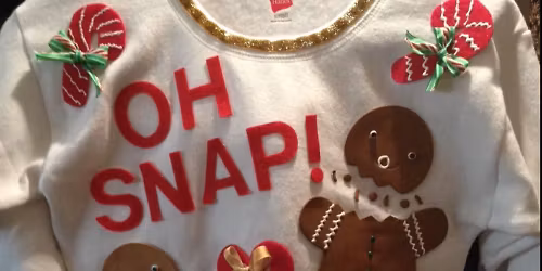 Annual Ugly Christmas sweater party!  SAVE THE DATE