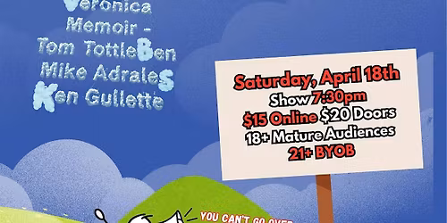 Over the Hill Comedy Showcase at QC Fuel!