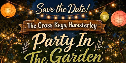 Party in the garden 