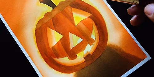Watercolor: Spooky Mystery