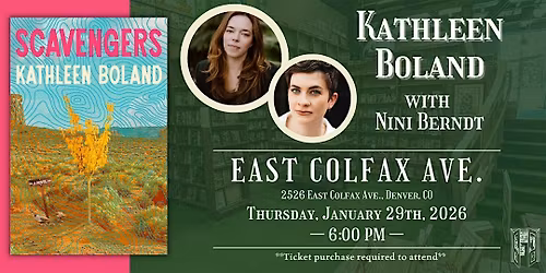 Kathleen Boland with Nini Berndt Live at Tattered Cover Colfax