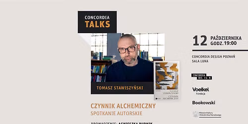 Tomasz Stawiszy\u0144ski | Czynnik Alchemiczny | spotkanie autorskie 