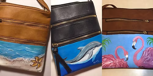 1\/25 - Painted Crossbody purse