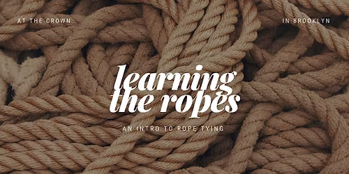 Learning the Ropes of BDSM