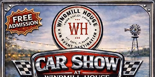 Car Show on the Patio at Windmill House