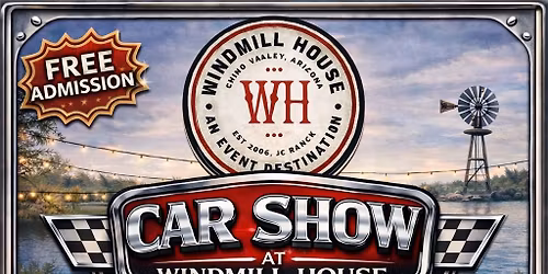Car Show on the Patio at Windmill House
