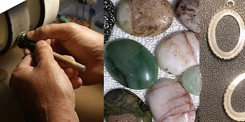 Holiday Gift Special! Advanced Lapidary - Cabochon Cutting\/Setting