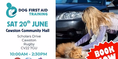Cawston - Rugby Dog First Aid Training \ud83d\udc3e\u2764\ufe0f\u200d\ud83e\ude79