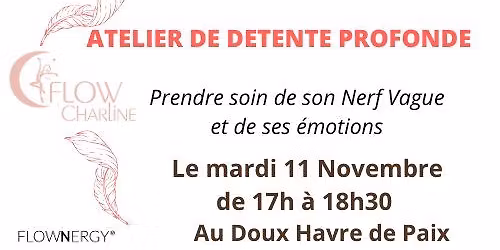 D\u00e9tente Profonde "Prendre soin de son Nerf Vague et des ses \u00e9motions"