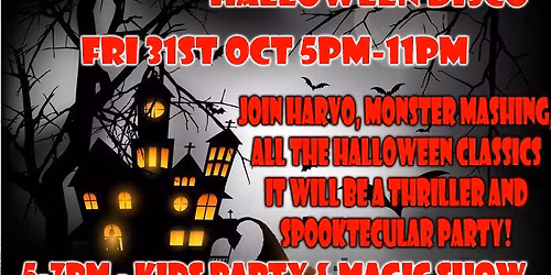 Harvo's Halloween @ The Green Posts