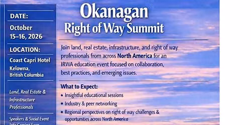 Okanagan Right of Way Summit