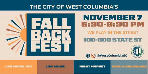 West Columbia\u2019s 9th Annual Fall Back Fest