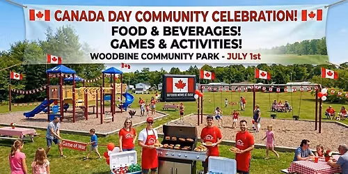 First annual Woodbine Canada Day Event