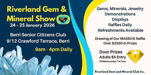RIVERLAND GEM SHOW 2026