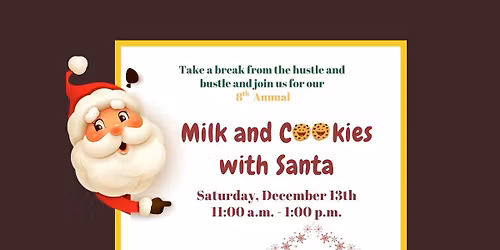 Milk and Cookies with Santa