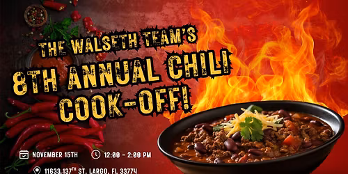 The Walseth Team's 8th Annual Chili Cook-Off