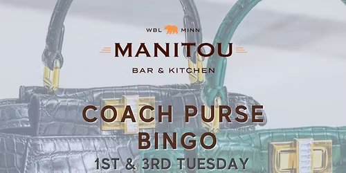 Coach Purse Bingo
