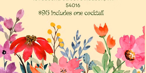 Blooms, Brushes and Cocktails