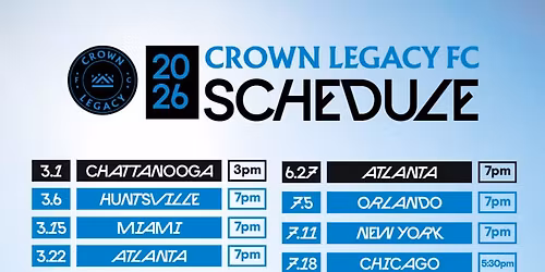 Carolina Core FC vs. Crown Legacy FC