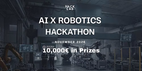 ROBOTICS X AI Hackathon - HACKLAB