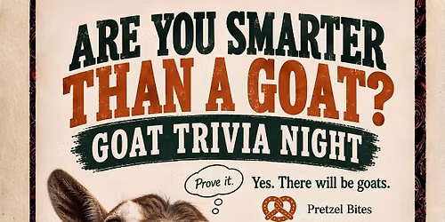 Goat Trivia Night