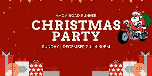 Member Christmas Party and Morning Ride, RSVP by Dec 10!