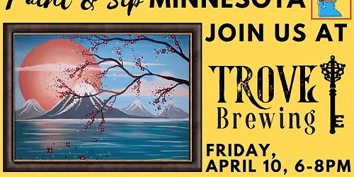 April 10 Paint & Sip at Trove Brewing