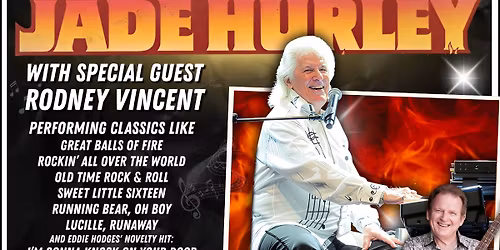 HORSHAM - Jade Hurley with special guest Rodney Vincent - LIVE