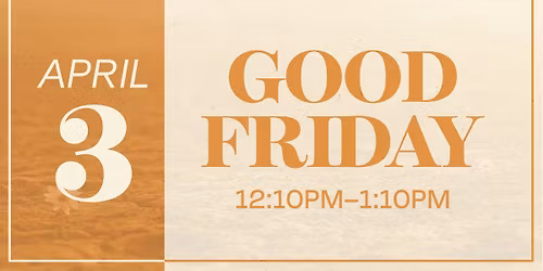 Good Friday Prayer Service