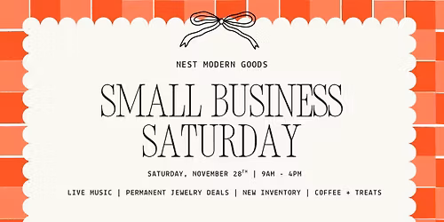 Small Business Saturday at Nest