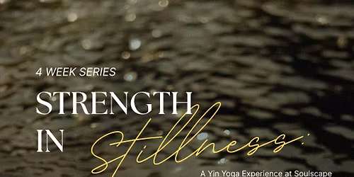 Strength in Stillness Yin Yoga