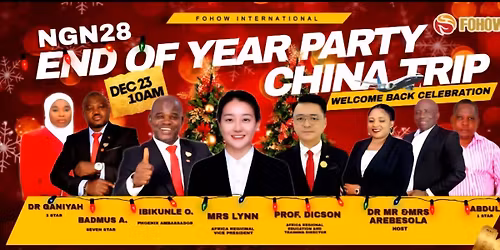 Mega Seminar and End of the year party