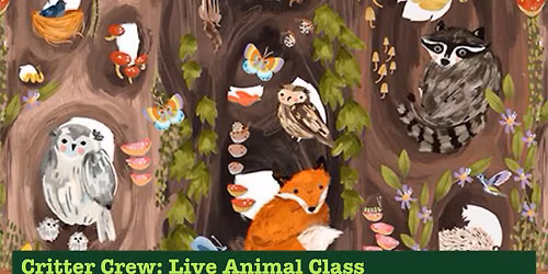 Farm Kids Club: Critter Crew - Live Animal class