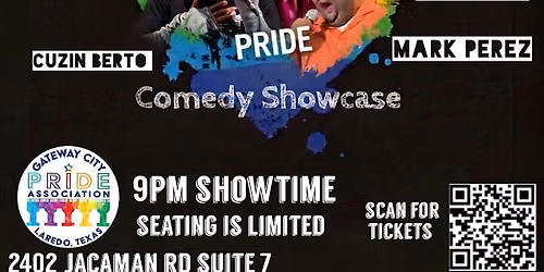 Laredo Funny presents Pride Comedy Showcase!