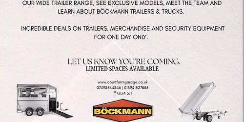 Court Farm Trailers & B\u00f6ckmann UK Open Day 