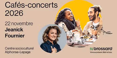 Caf\u00e9s-concerts 2026 - Jeanick Fournier