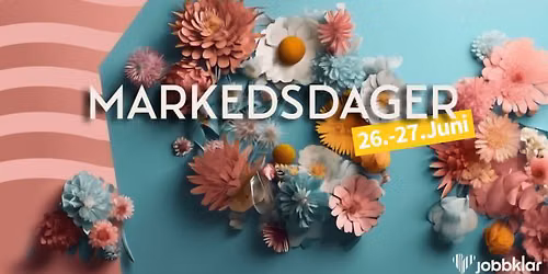 Markedsdager i byen!