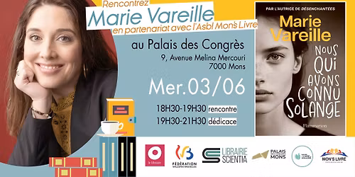 Rencontre avec Marie Vareille