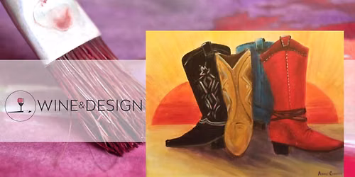 Paint & Sip: Country Boots | International Country Music Day!