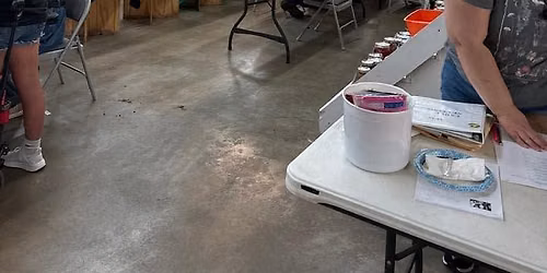 Drop off day for all arts and crafts items for the 2026 county fair.