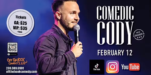 Comedic Cody Live in Naples, Florida!