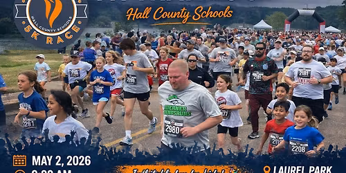 Hall County Schools Fit Families 5K \u2013 Family Run\/Walk at Laurel Park