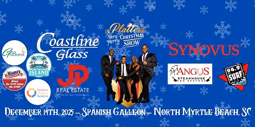 Legends of a Beach Music Christmas Show with The Platters - 7PM Show
