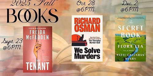 Novel Idea Book Club - Fall