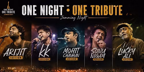 ONE NIGHT ONE TRIBUTE Bangalores Biggest Jamming