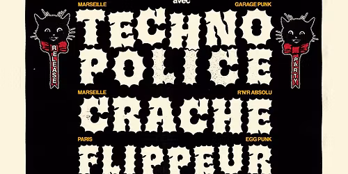 Howloween Party ! TECHNOPOLICE + CRACHE + FLIPPEUR